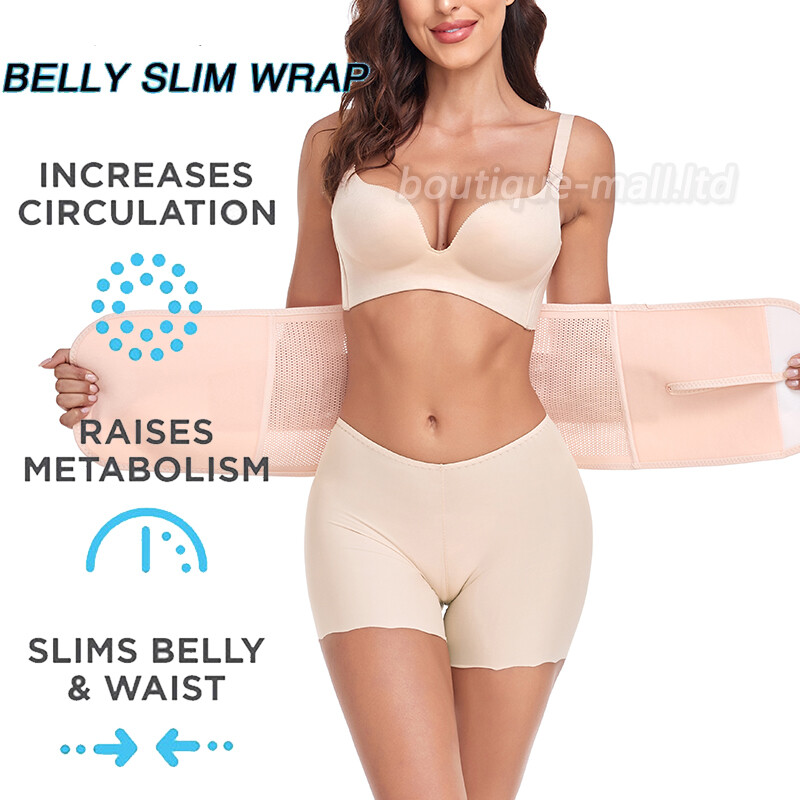Postpartum Belly Band & Abdominal Binder Post Surgery Compression Wrap Recovery
