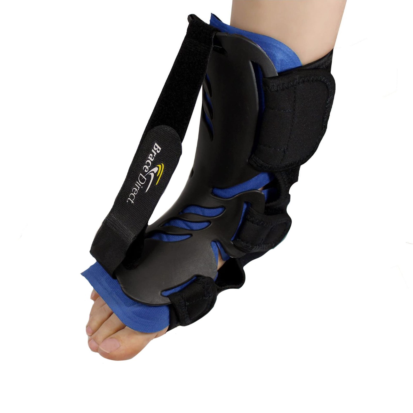 Brace Direct Night Splint for Plantar Fasciitis Heel Pain & Drop Foot
