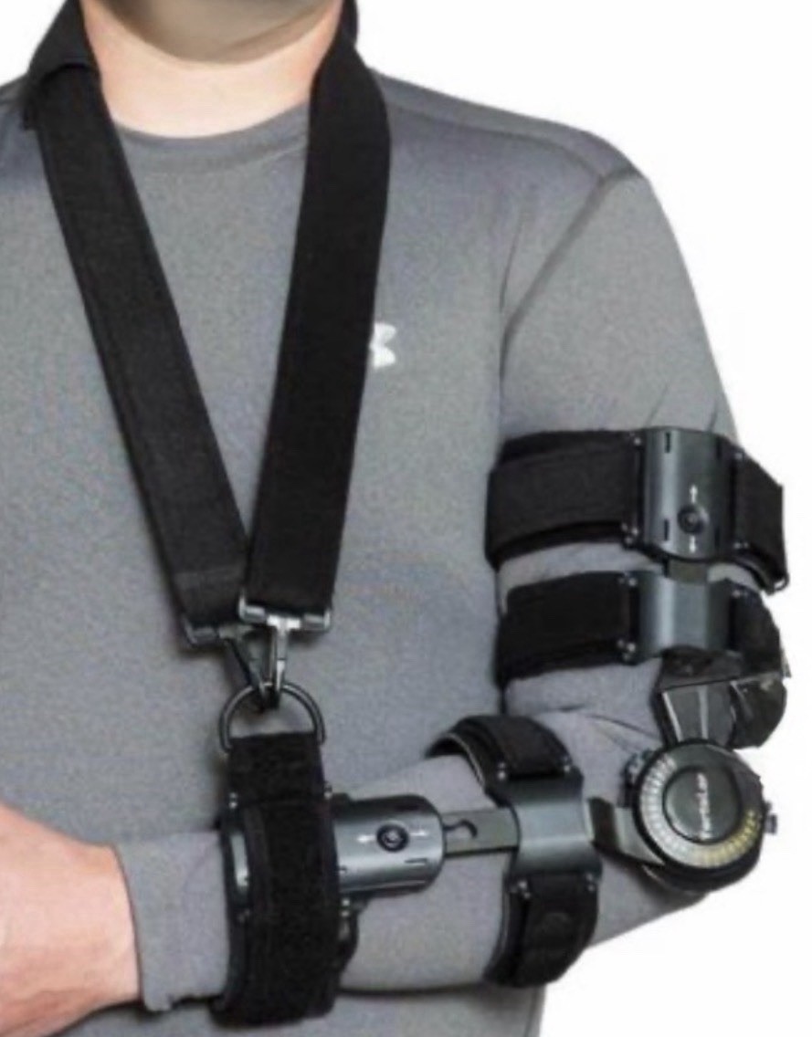 VertoLoc Orthosis Elbow Brace Universal Right Elbow Compression Brace