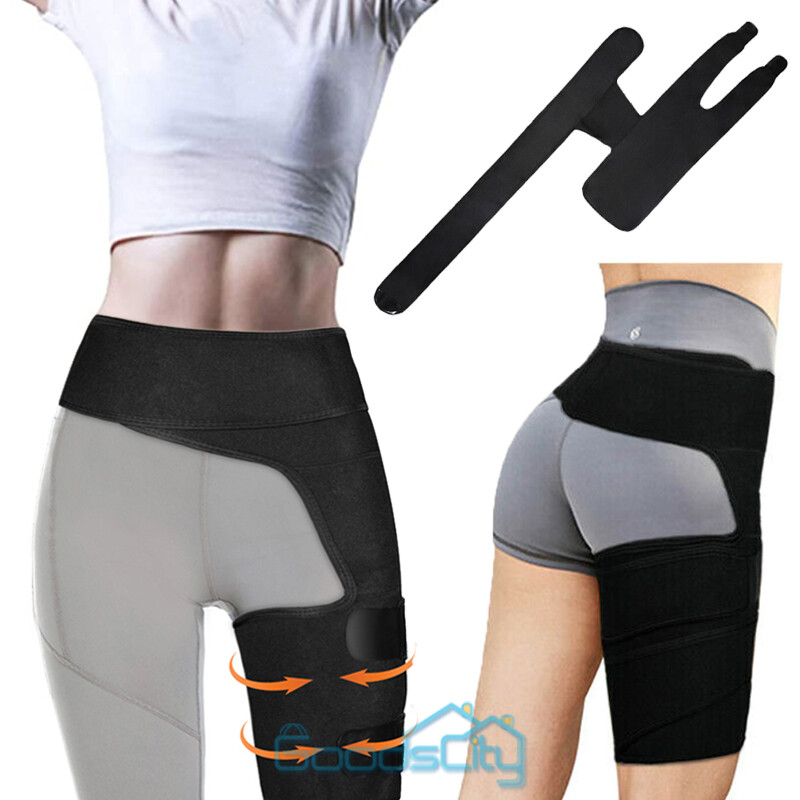 Groin Hip Brace | Sciatica Support Wrap | Hamstring Compression Sleeve