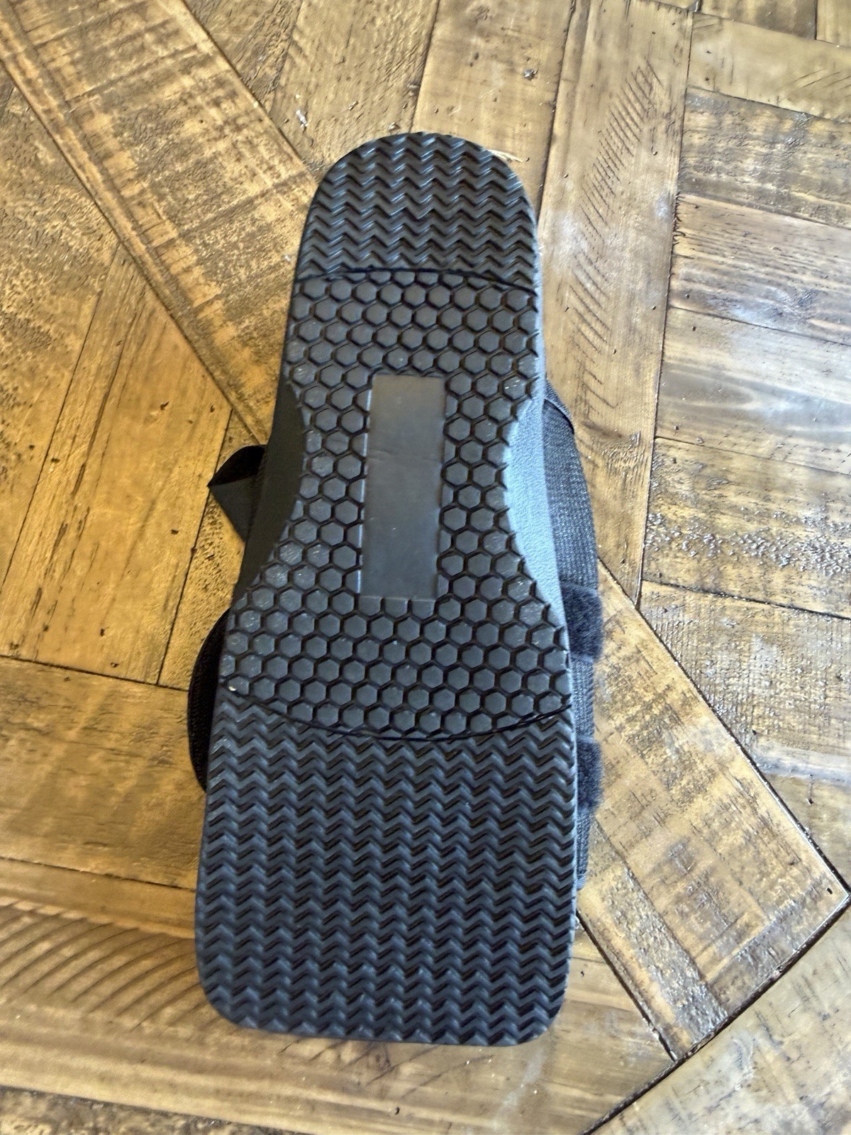 Ossur square toe post op shoe Mens Large 12-13 foot brace medical adult black