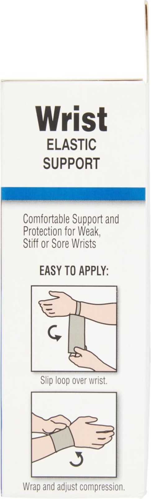 Comfortable Wrist Wrap with Elastic Loop – Ideal for Exercise & Weight Lifting