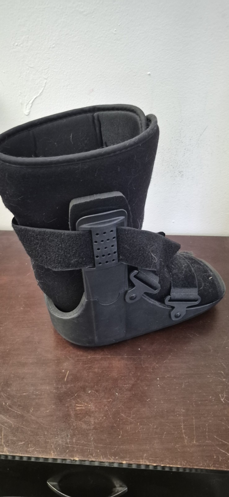 Brace Direct Short CAM Walker Boot, Black, Adjustable Foot/Ankle Immobilizer