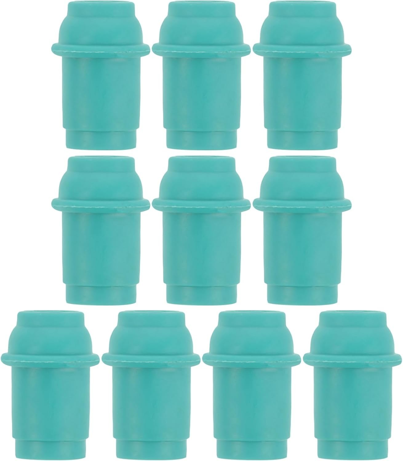 Durable 10 Pack Cupping Pump Nozzles – Ideal for Home Massage Therapy Use