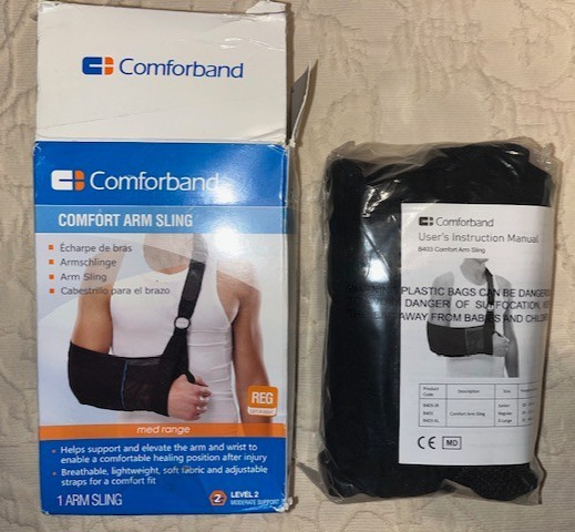 COMFORTBAND COMFORT ARM SLING Left or Right Regular LEVEL 2 SUPPORT NEW Sealed