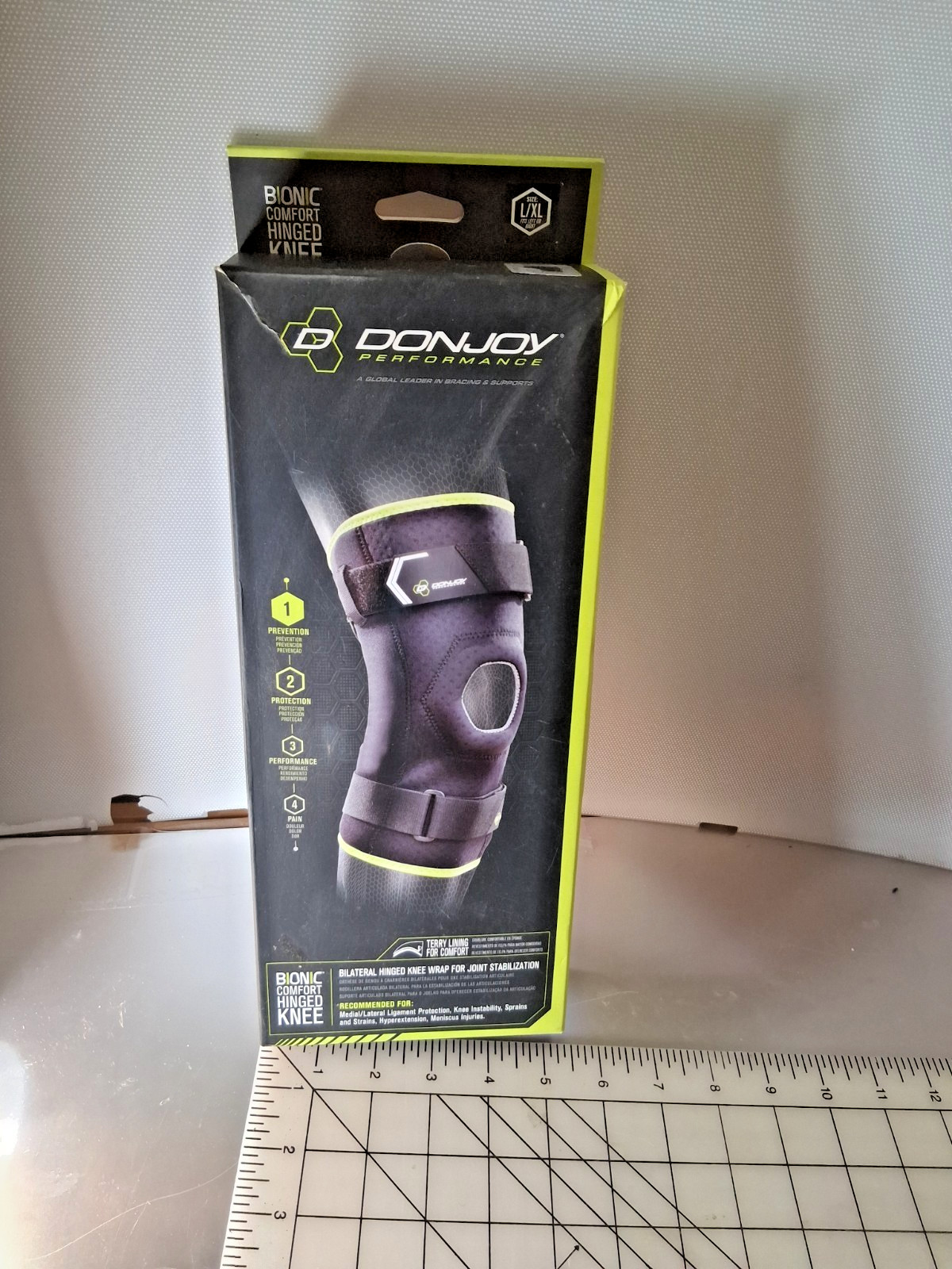 DonJoy Bionic Comfort Hinged Knee Brace, L/XL