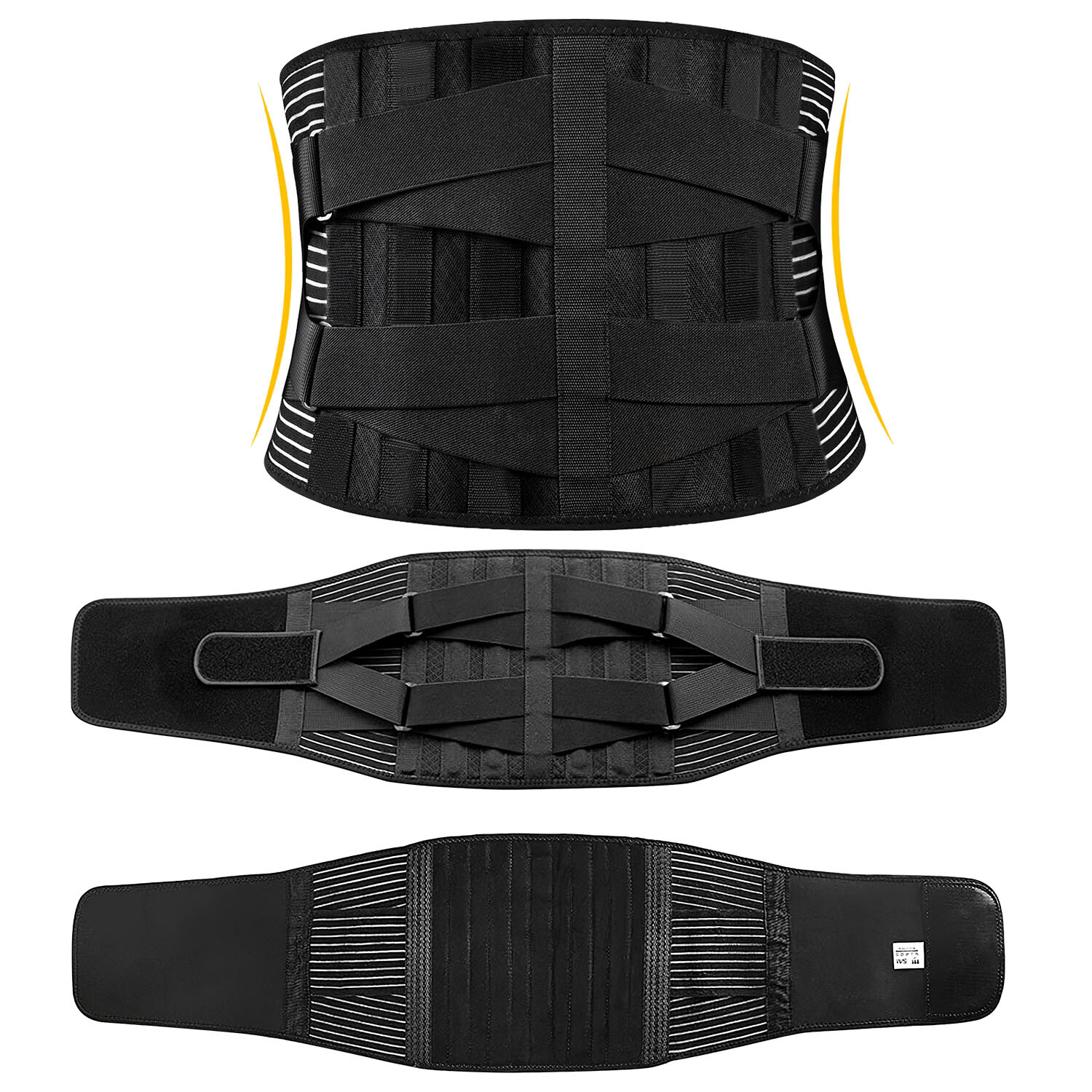 Lower Back Support Brace Lumbar Support Pain Relief Belt Adjustable Men Women