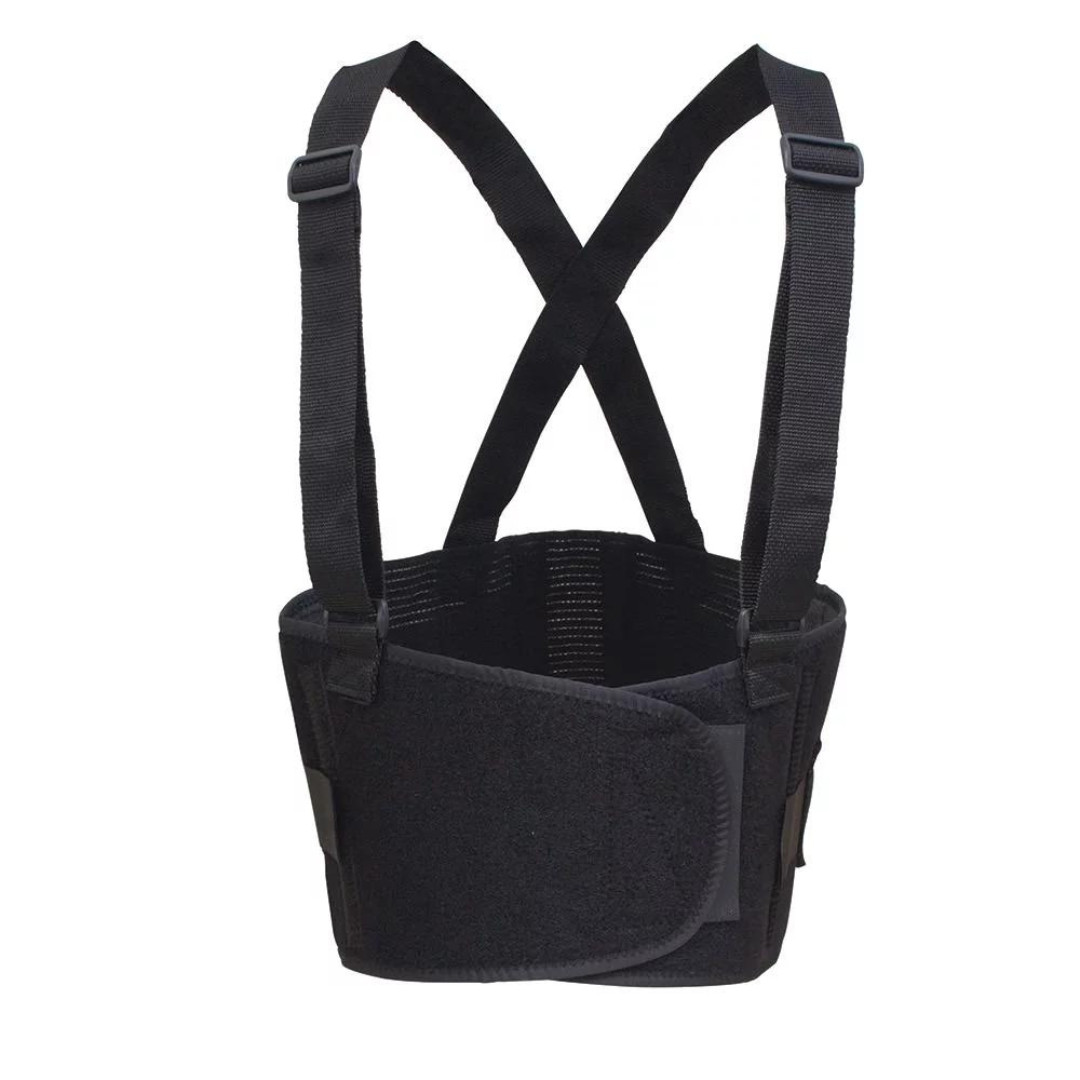 SALE! BodySport Ultra Lift Back Support with Suspenders 9″ Wide, Black XL – NWOP