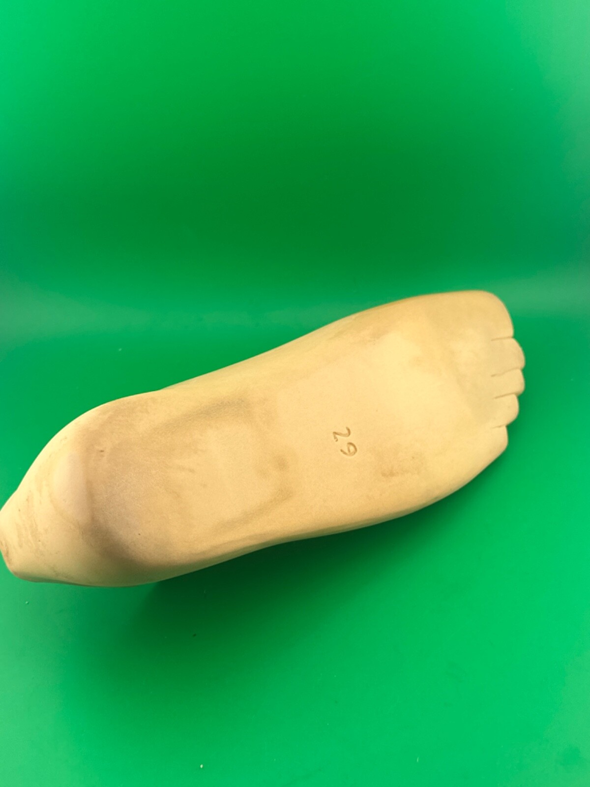 Prosthetic footshell foot shell, left. Endolite blatchford Sz 29