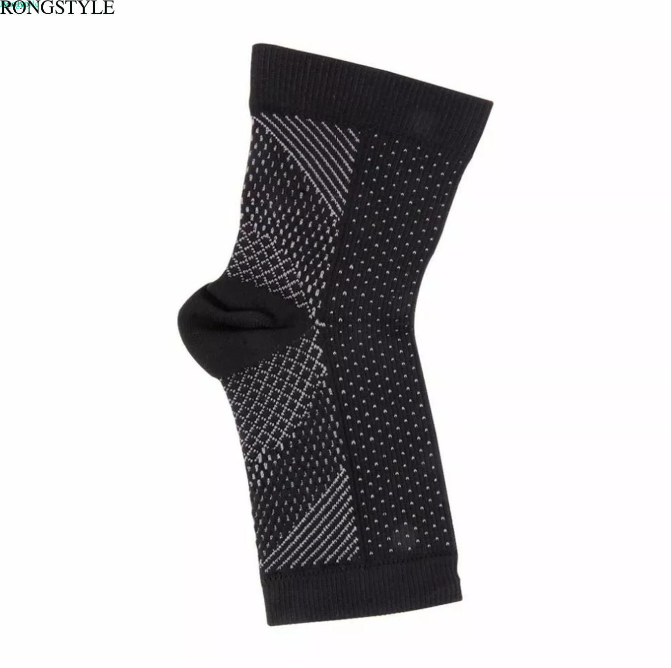 Copper Sleeve Compression Socks Plantar Fasciitis Foot Arch Ankle Support Brace
