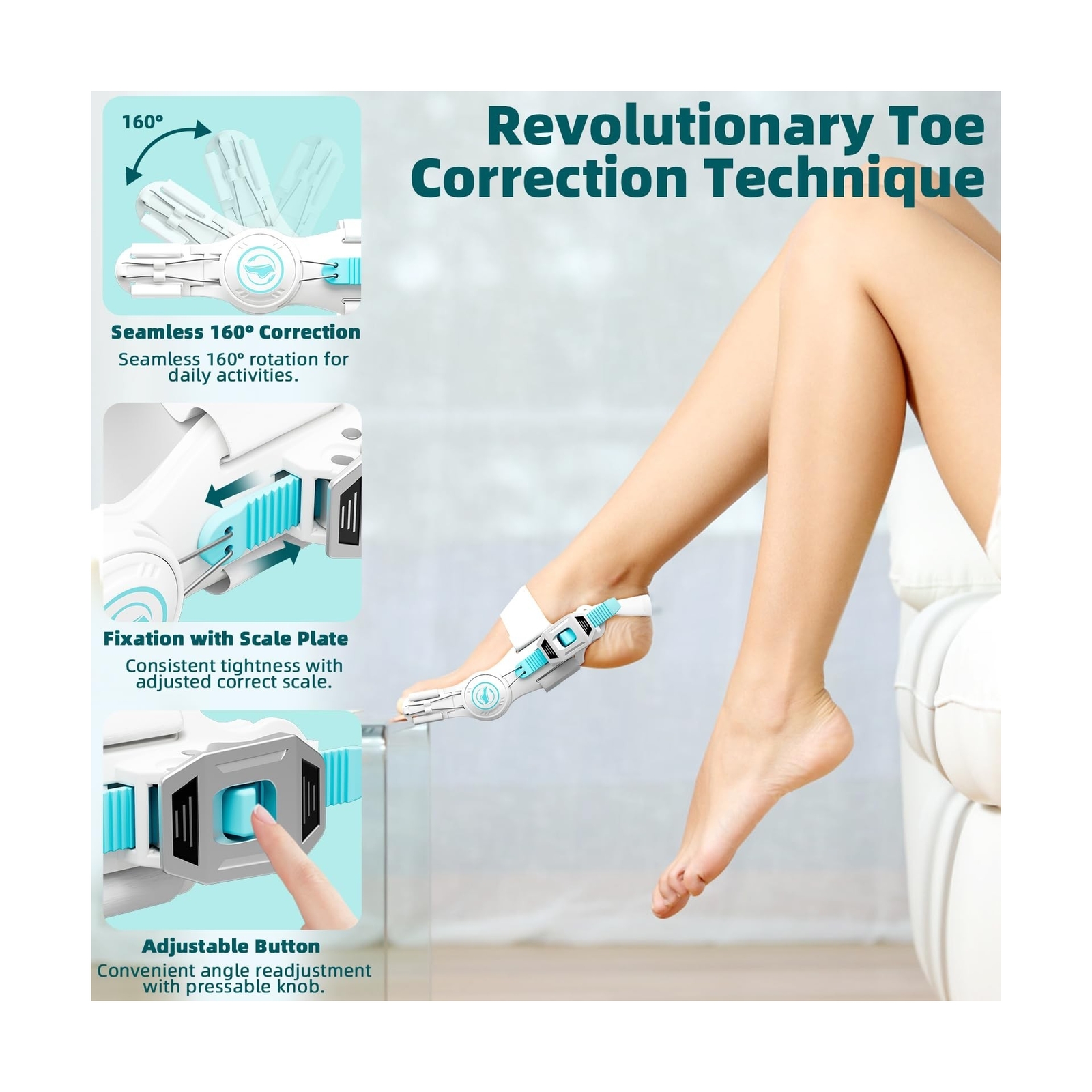 Upgraded Bunion Corrector for Women & Men, Orthopedic Bunions Correction with…
