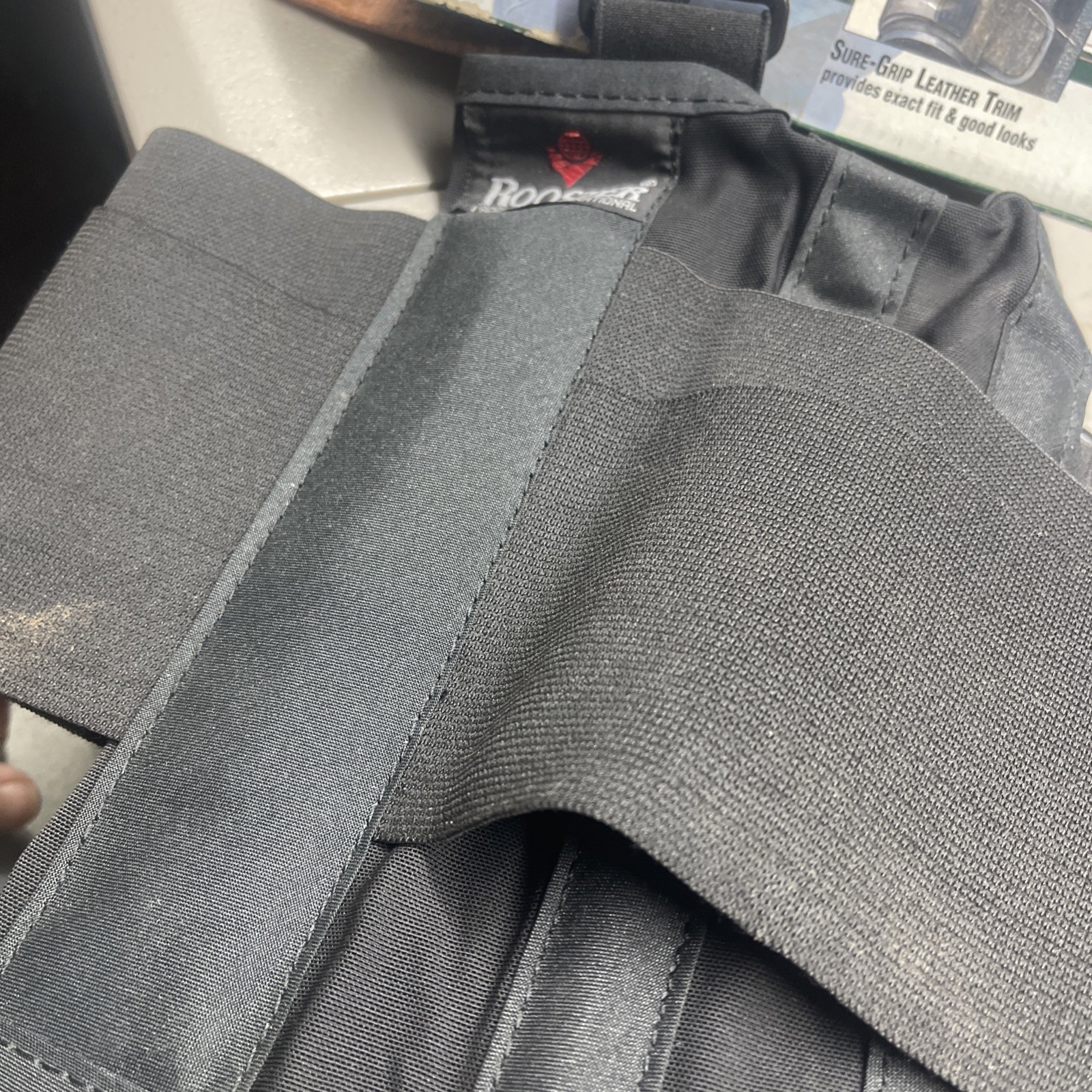 Rooster Body Tech Back Support Belt with Suspenders – Size M/L (33-42″)