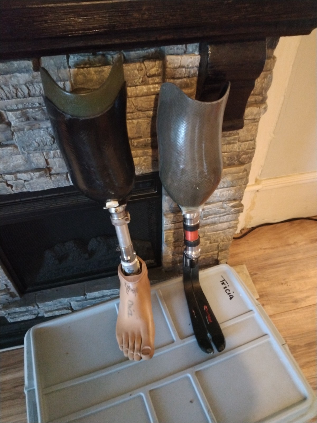 prosthetic leg
