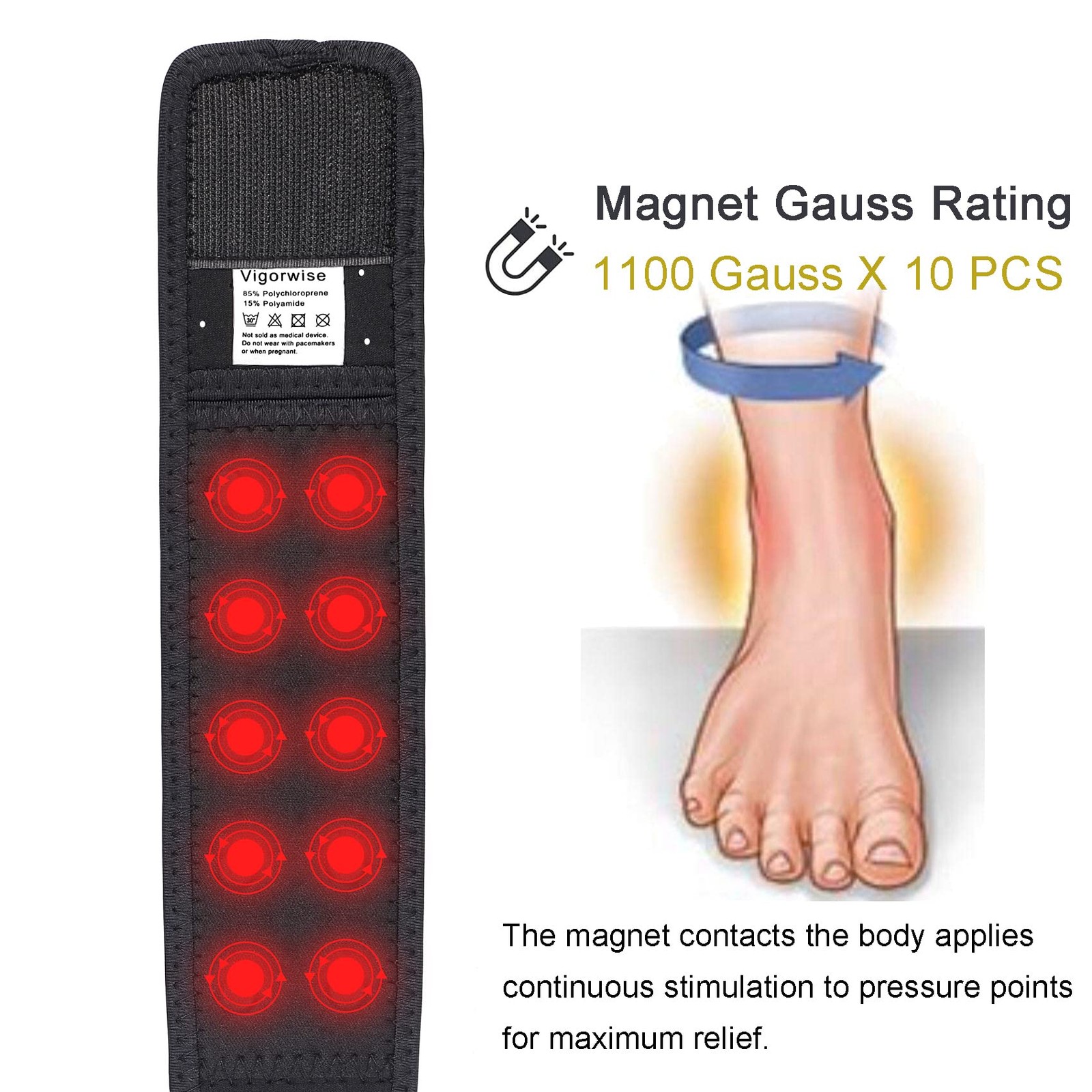 Achilles Tendonitis Brace 1pcs Adjustable Achilles Strap