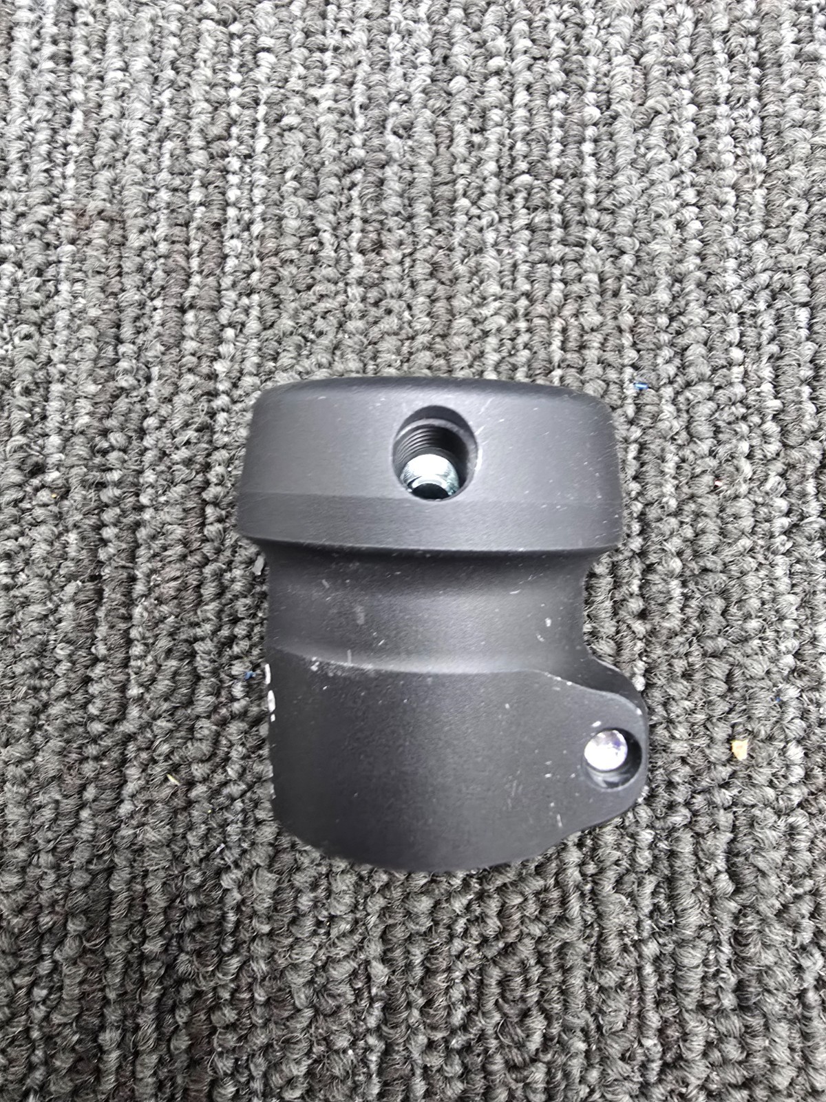 BULLDOG ATTA-1S: Aluminum 30 mm Tube Clamp Adapter Black Anodized