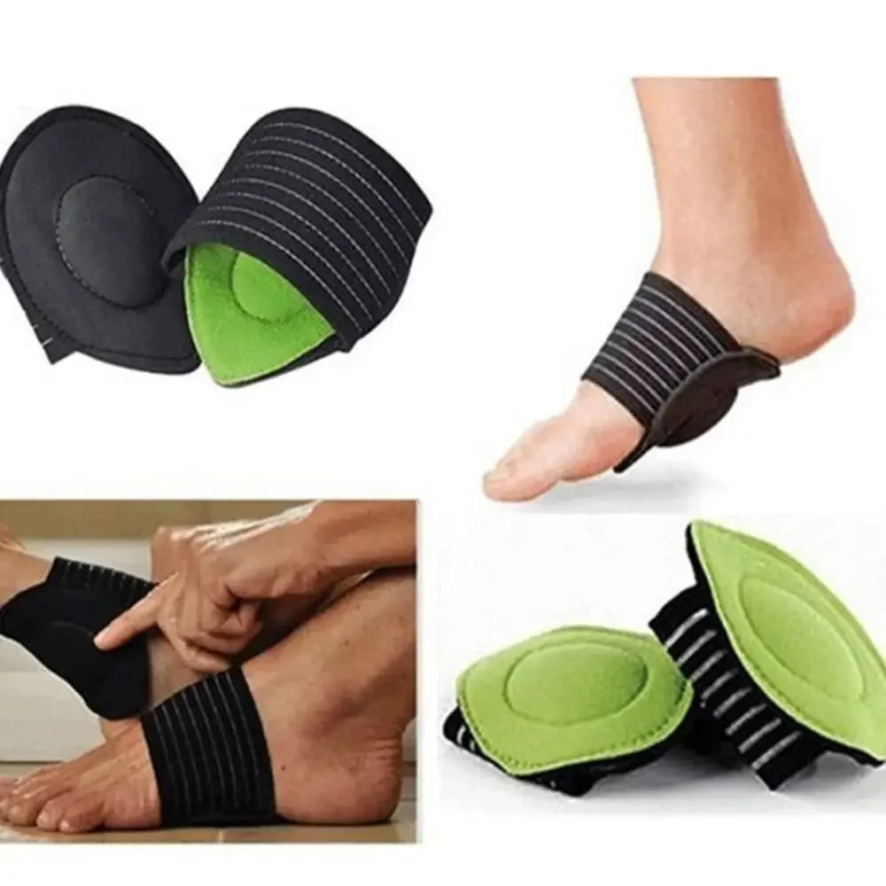 1Pair Foot Arch Support Plantar Fasciitis Heel Pain Aid Foot Run-up Pad Feet