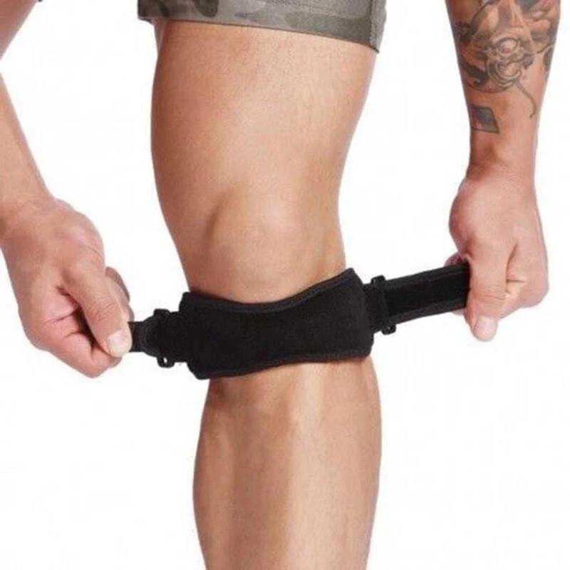 Comfortable Knee Patella Stabilizer Strap Running, Hiking, Soccer, Basketball