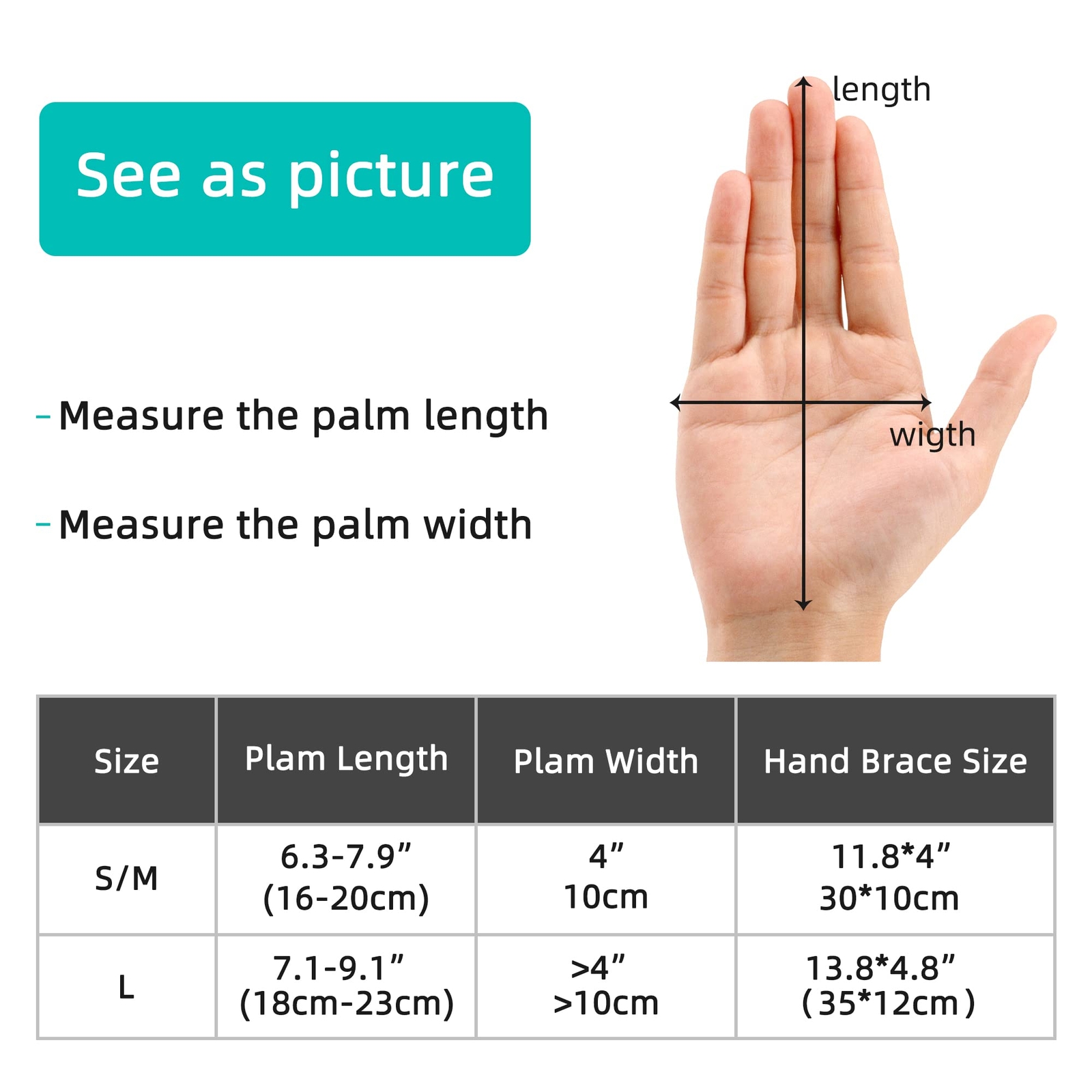 Fanwer Stroke Resting Hand Splint – Night Immobilizer Wrist Finger Brace for Fle