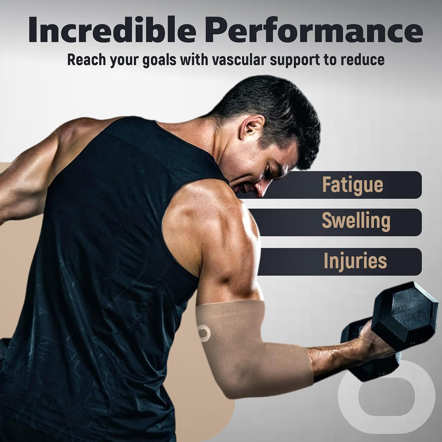 Faja de compresión para codo, soporte para tendinitis, artritis, dolor