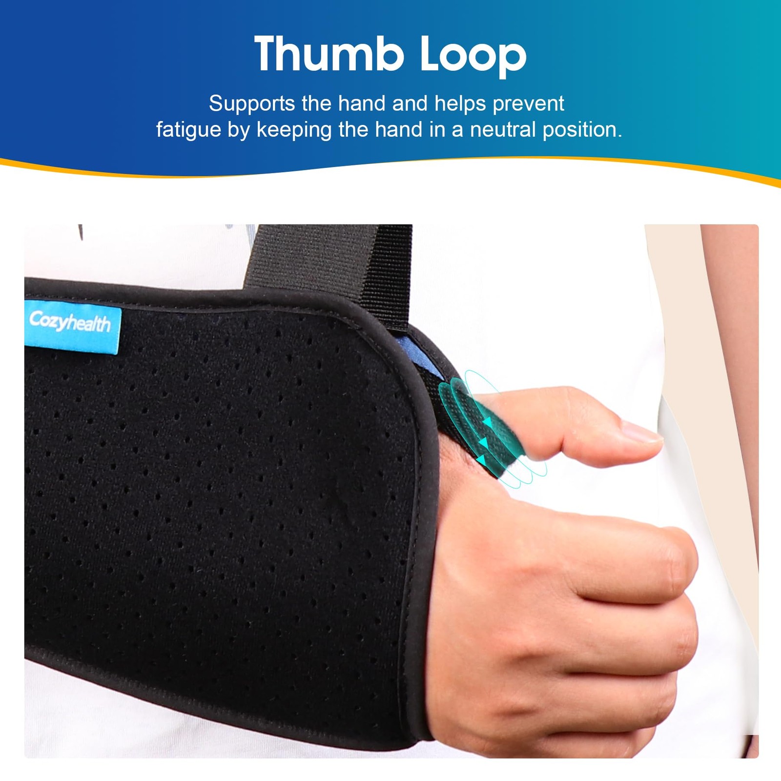 Arm Sling Shoulder Injury Immobilizer Rotator Cuff Support Brace for Sleeping…