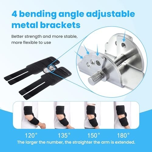 Cubital Tunnel Elbow Brace Ulnar Nerve Support Splint Adjustable Night Relief