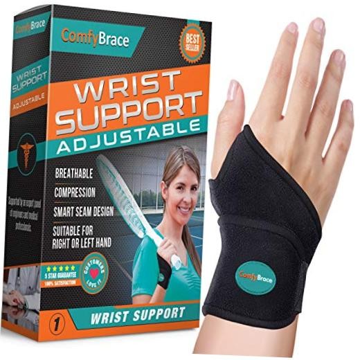 Premium Lined Wrist Wrap/Carpal Tunnel Wrist Brace/Arthritis Hand Support –