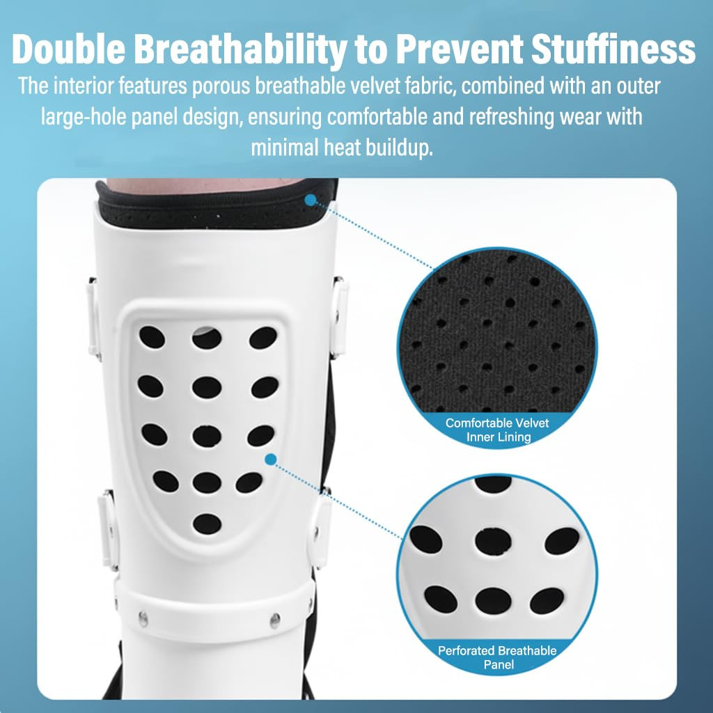 Walking Boot for Broken Foot – Medical Fracture Boot for Toe & Ankle Injuries…
