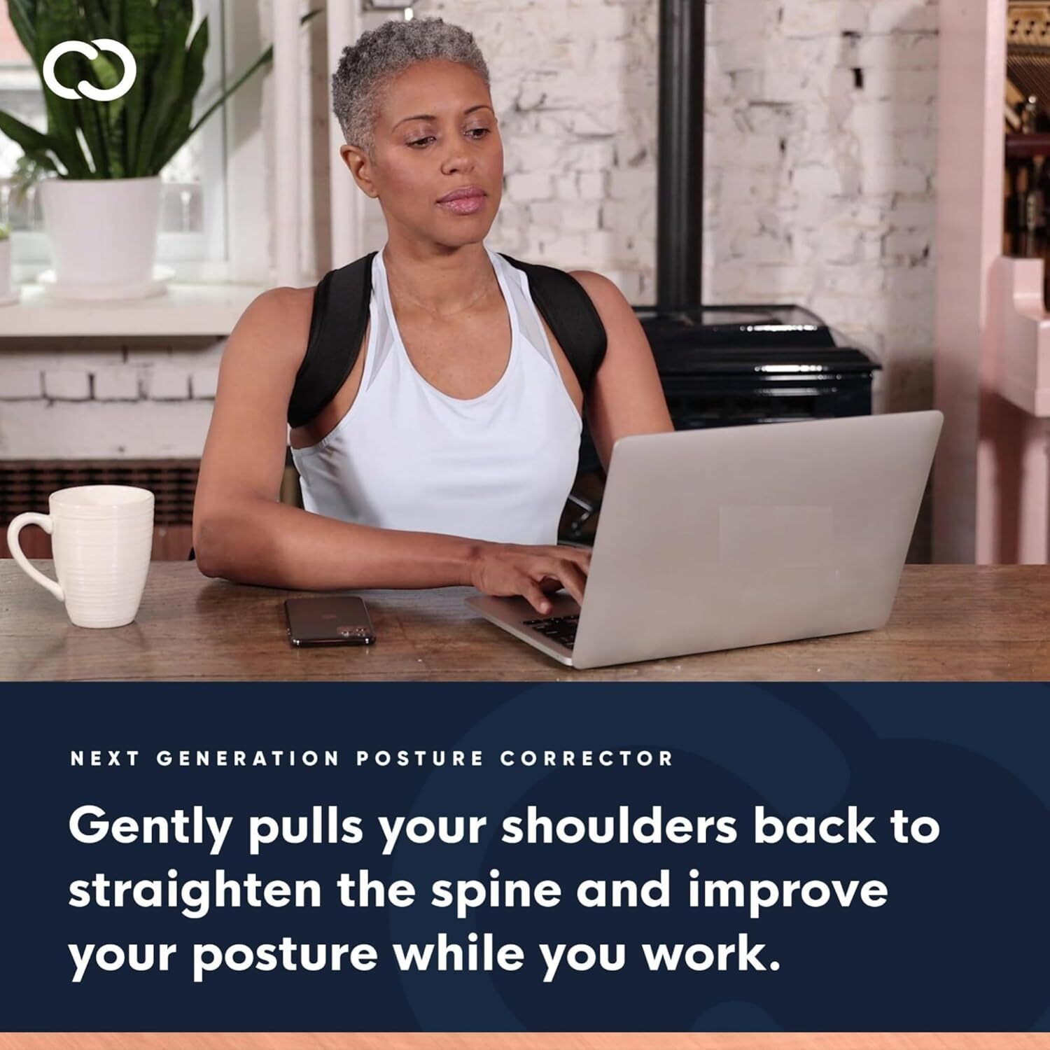 Copper Compression Posture Corrector for Men & Women Small/Medium (Pack of 1)