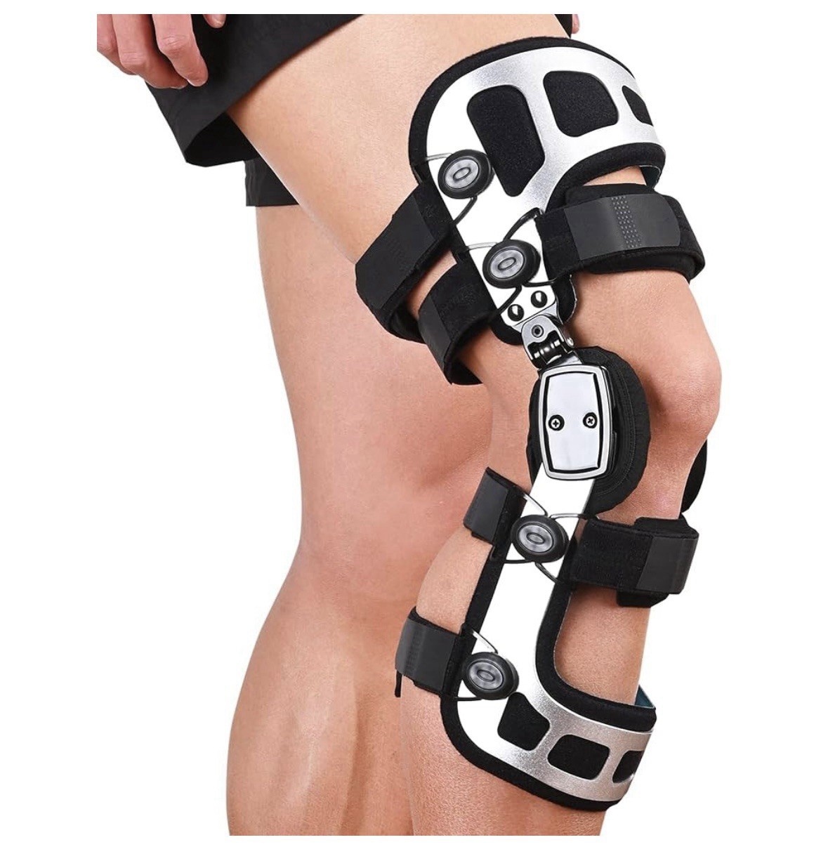 Orthomen Unloader Knee Brace – Adjustable OA Knee Support (M-Right)