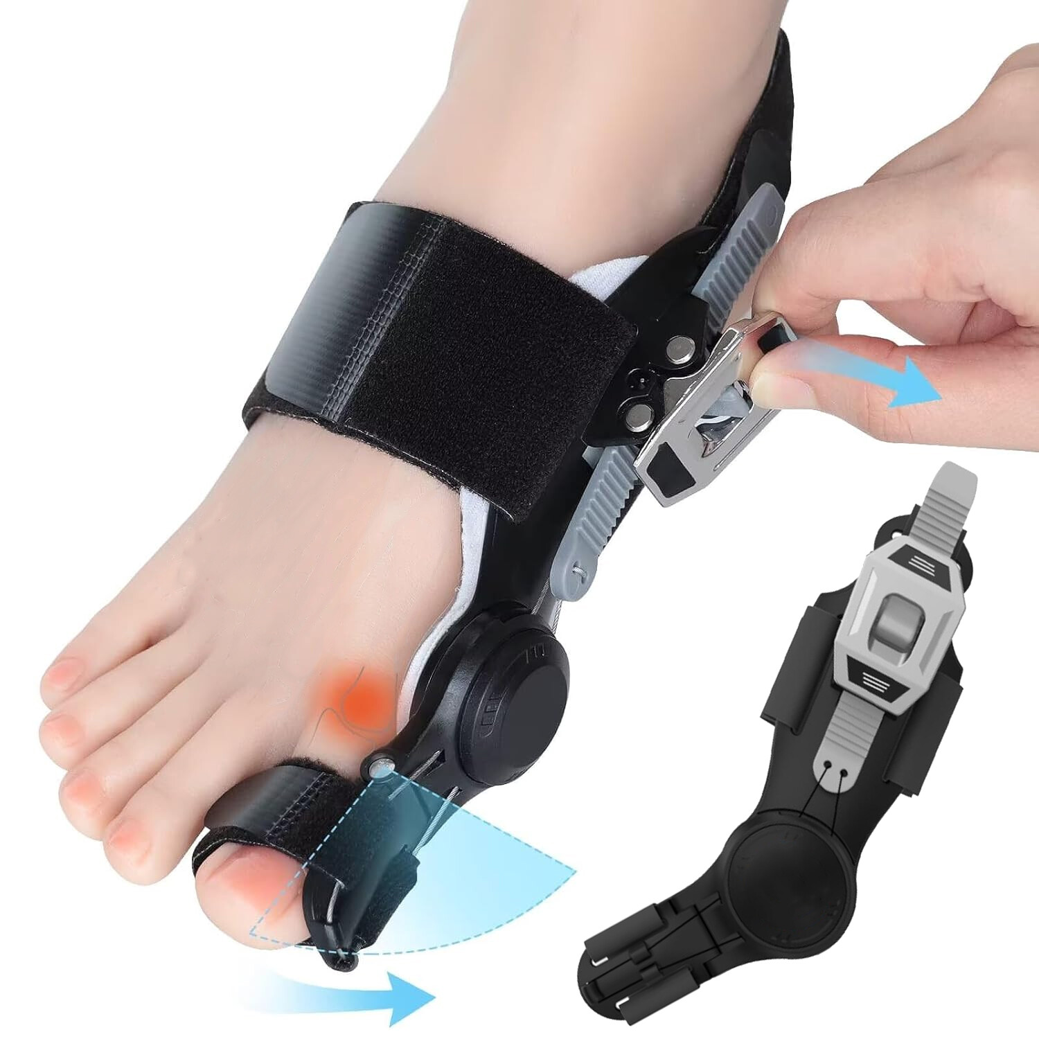 Adjustable Hallux Valgus Bunion Corrector Splints Straightener Big Toe Corrector