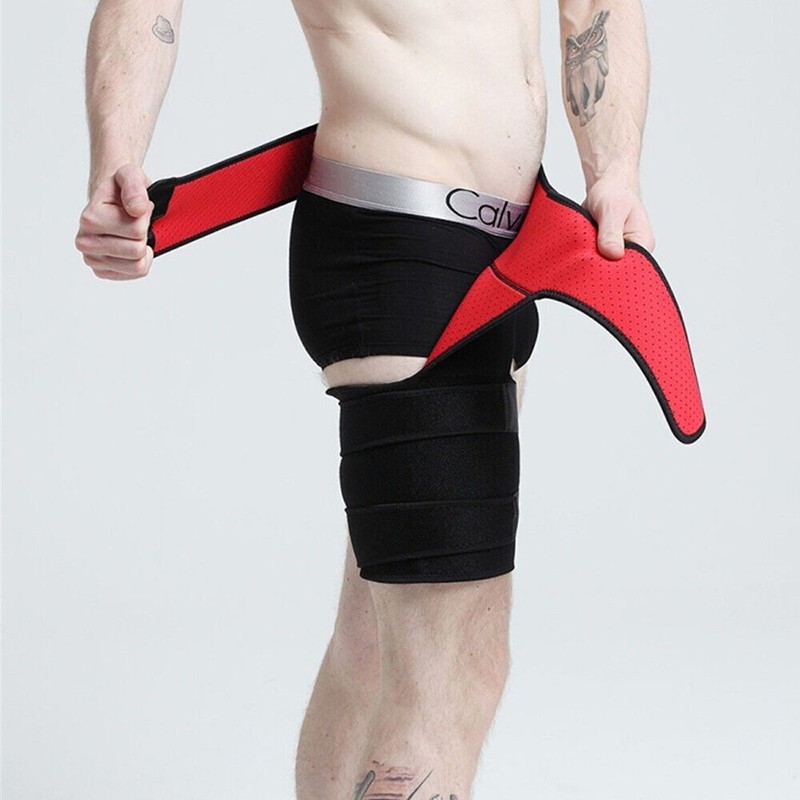 For Sciatica & Hamstring Pain Relief Groin Hip Support Brace Compression Wrap