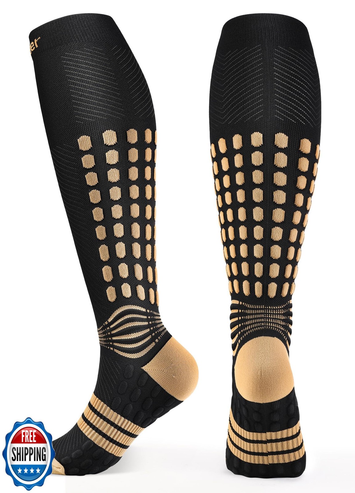 NEENCA Copper Compression Socks, Medical Graduated Socks with Patented Design