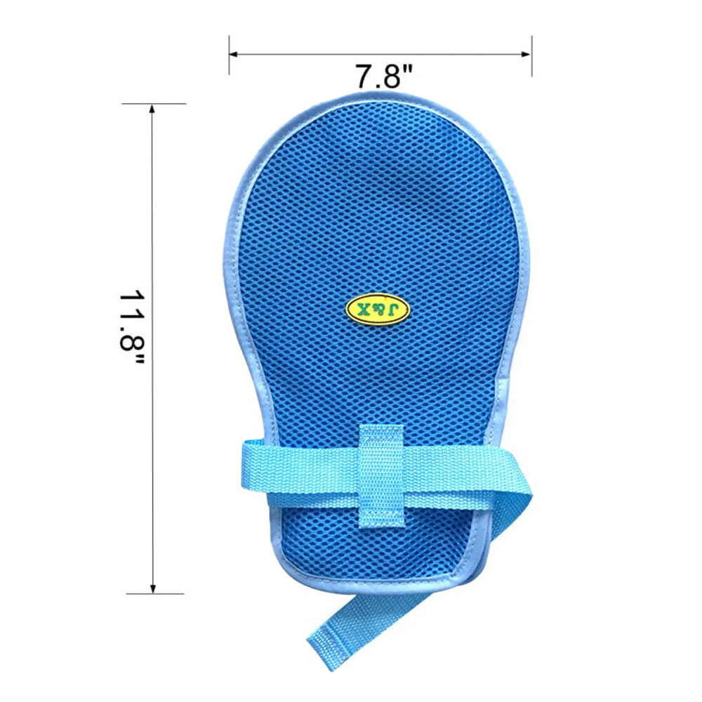2Pcs Anti Extraction Restraint Gloves Breathable Elderly Protective Dementia