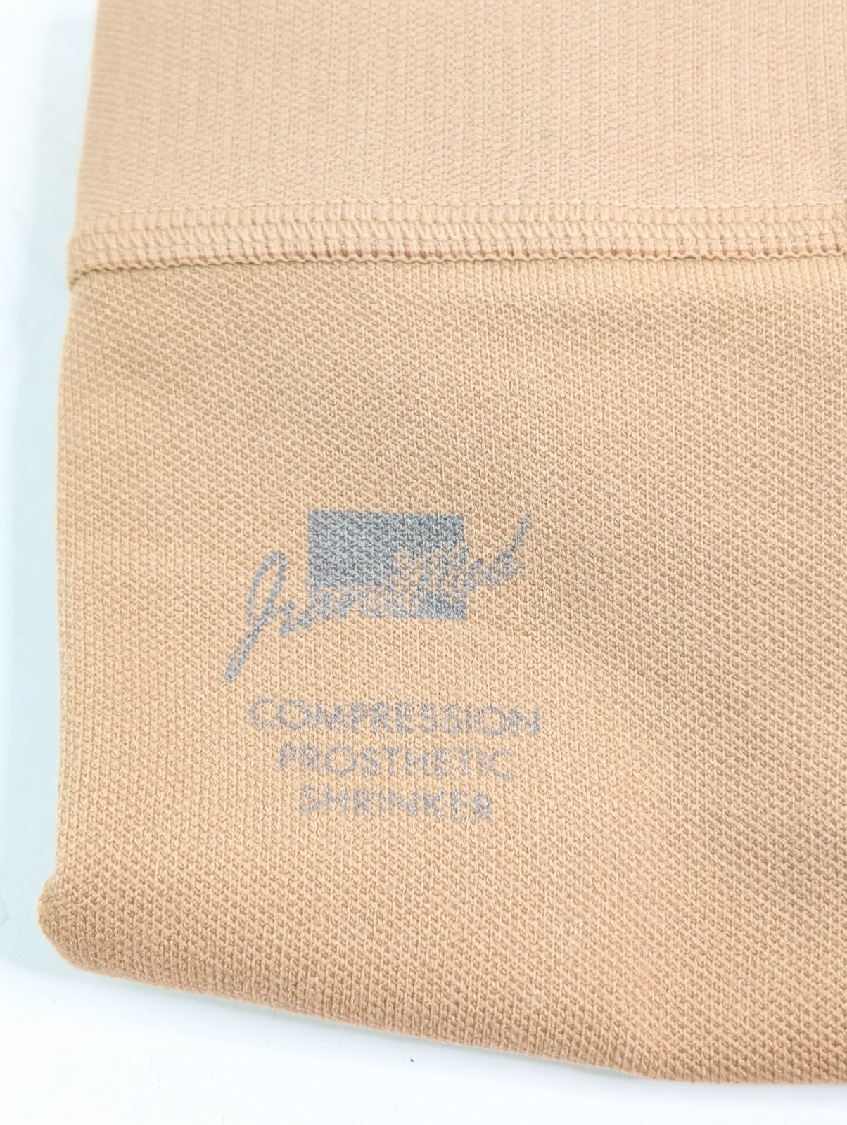 JianiMed Below Knee Stump Shrinker Sock XL 20-30 mmHg 15″ Beige New