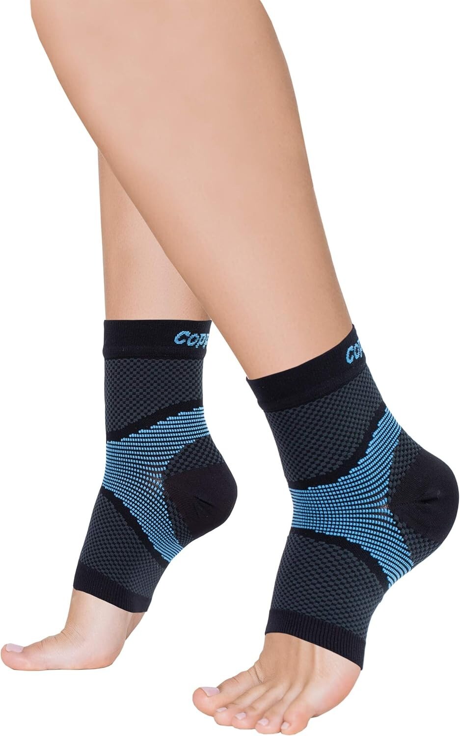 Advanced Compression Foot Sleeves for Fast Plantar Recovery – Menthol Included