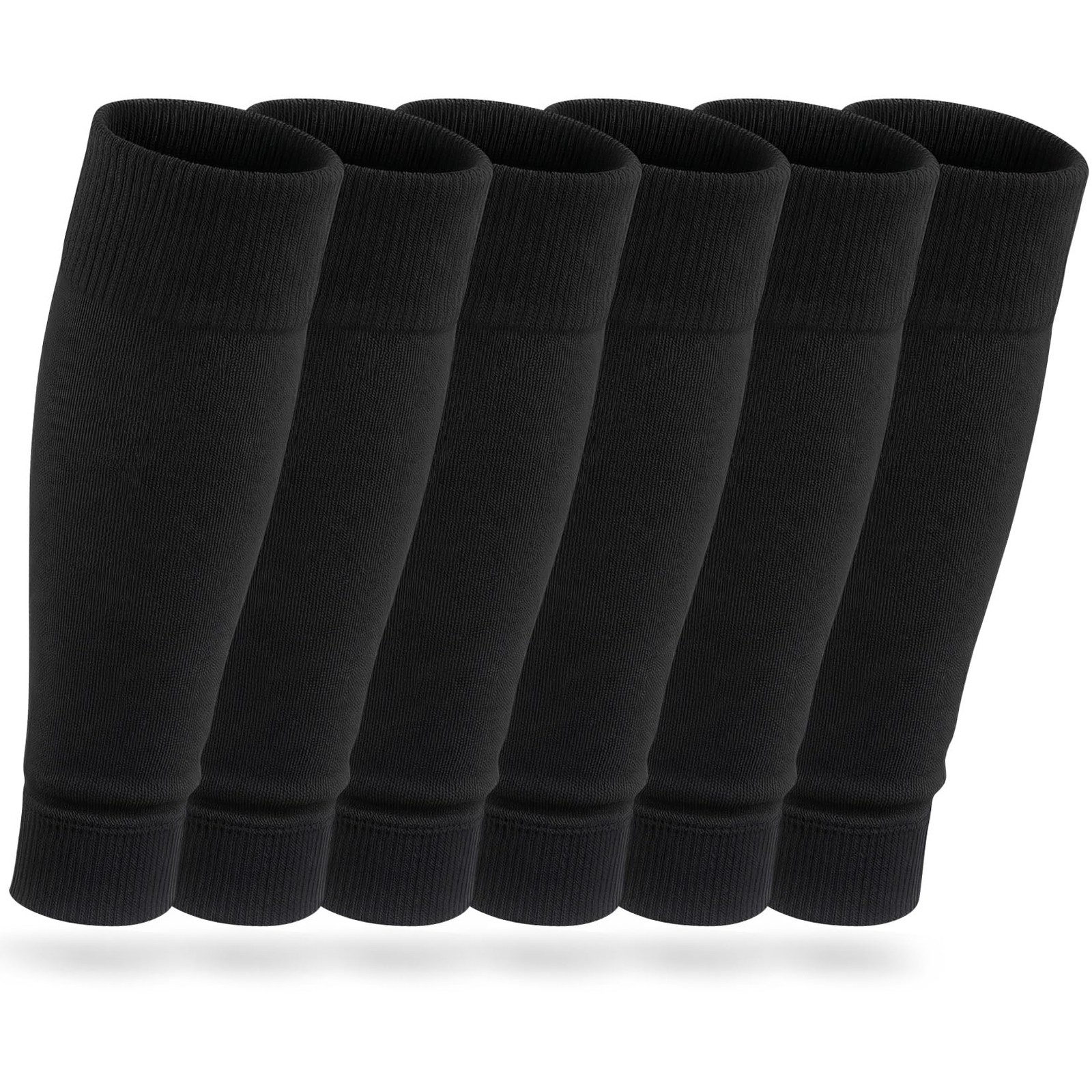 3 Pairs Pre Cut Soccer Socks, Soccer Leg Sleeves Compatible With Grip Socks f…