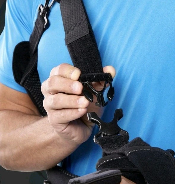 Breg Arc Shoulder Surgery Immobilizer 2.0 Rotator Cuff Arm Sling Aluminum Waist