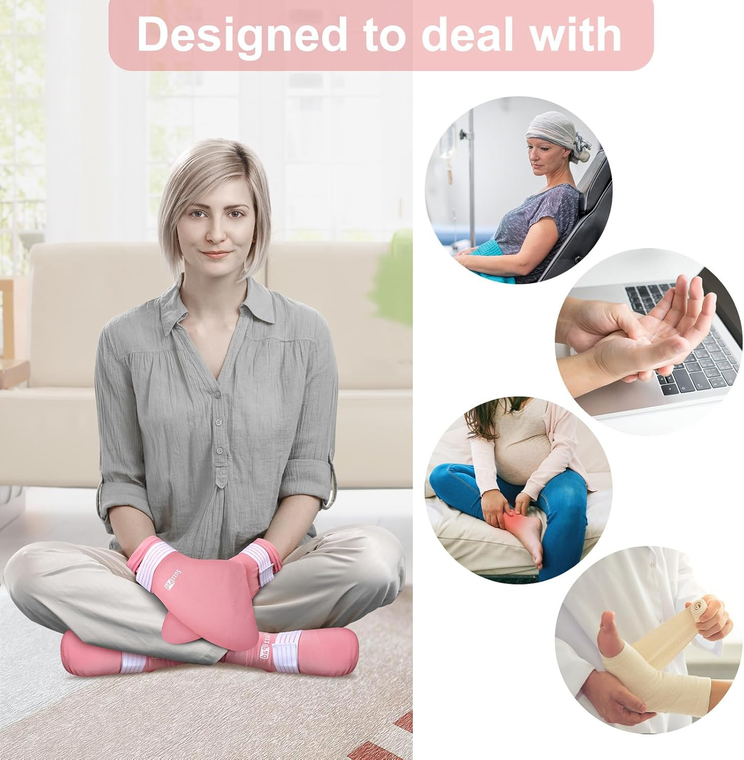 Cold Therapy Socks and Gloves for Chemotherapy, Chemo Must Haves for Women and M