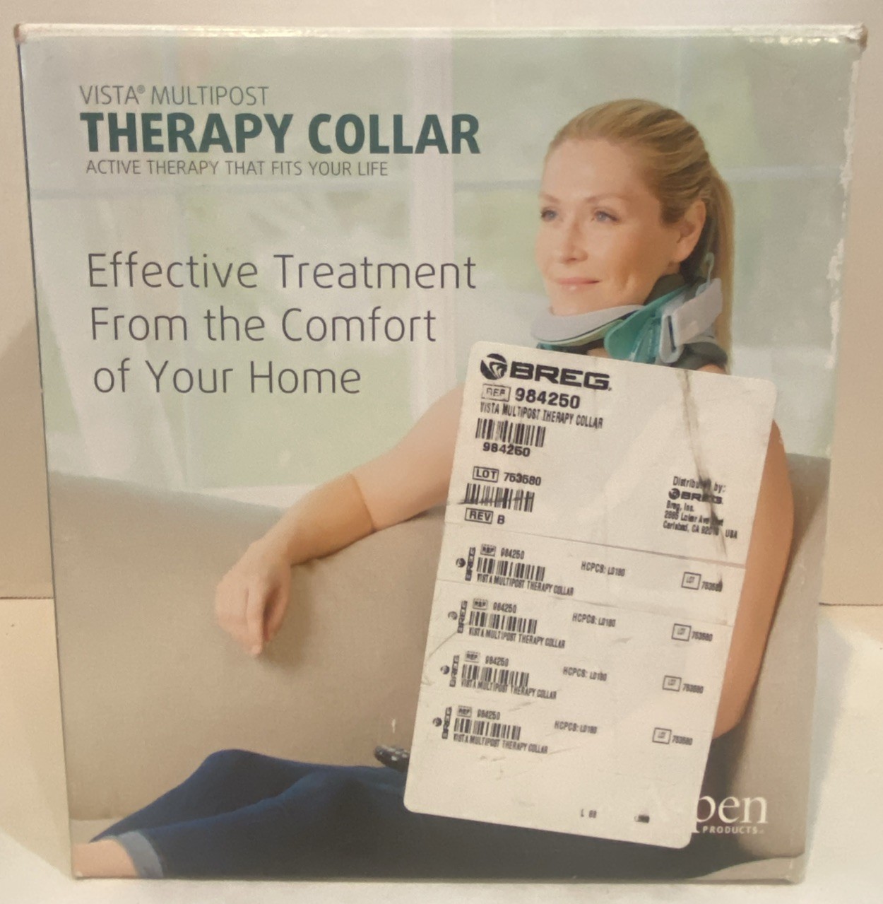 Aspen Medical Products Vista Multipost Therapy Collar 984250 Excellent Condition