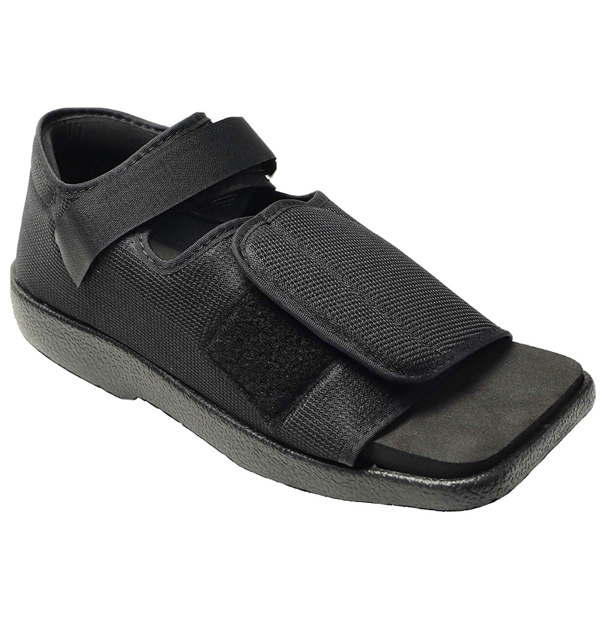Mars Wellness Post Op Broken Toe/Foot Fracture Square Toe, Large (Men10.5-21)