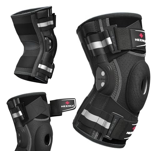NEENCA Hinged Knee Brace Support for Pain Relief, Arthritis, Meniscus, ACL, MCL