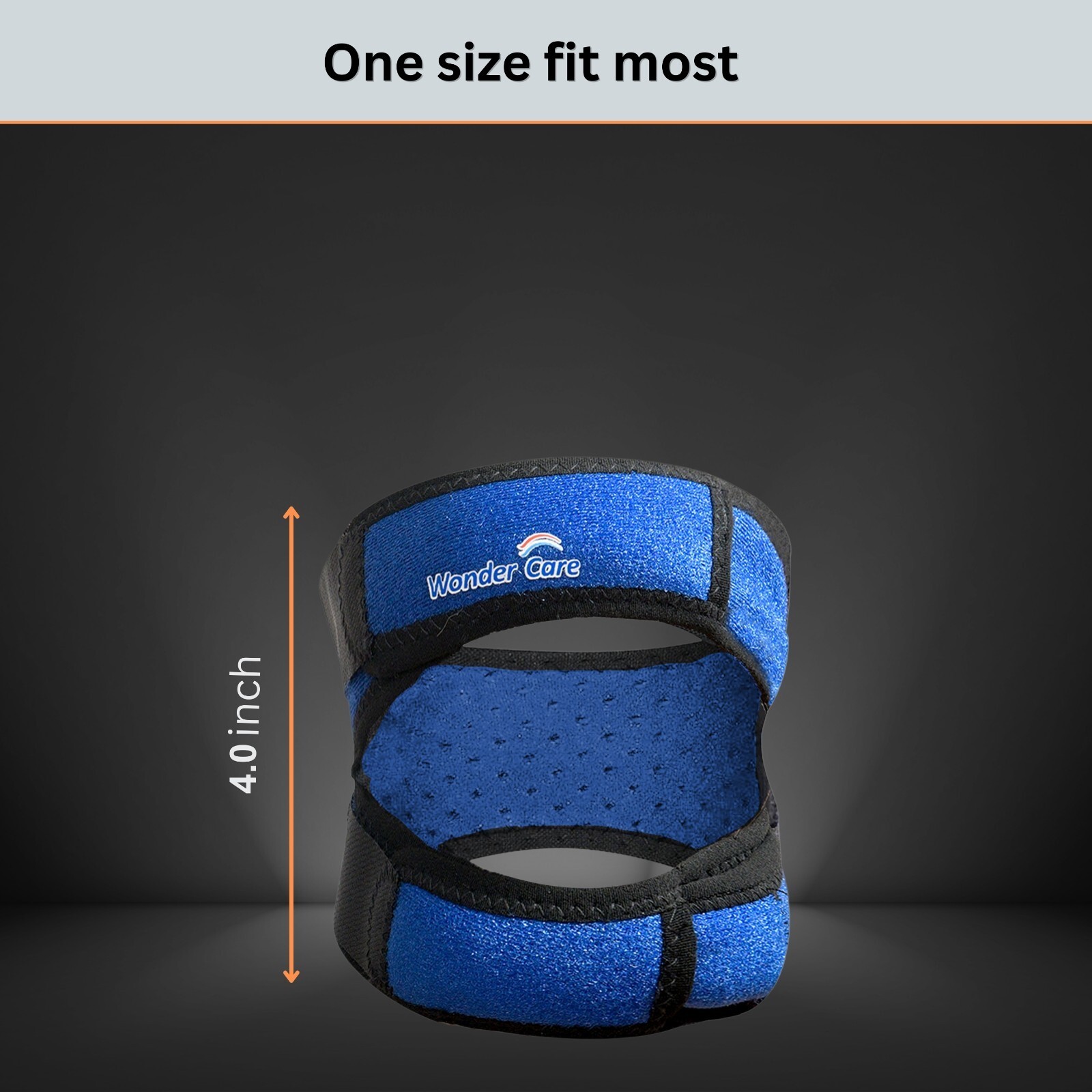 Knee Support Patella Brace Stabilizer Tendon Pain Sports Joint Relief Free Size!