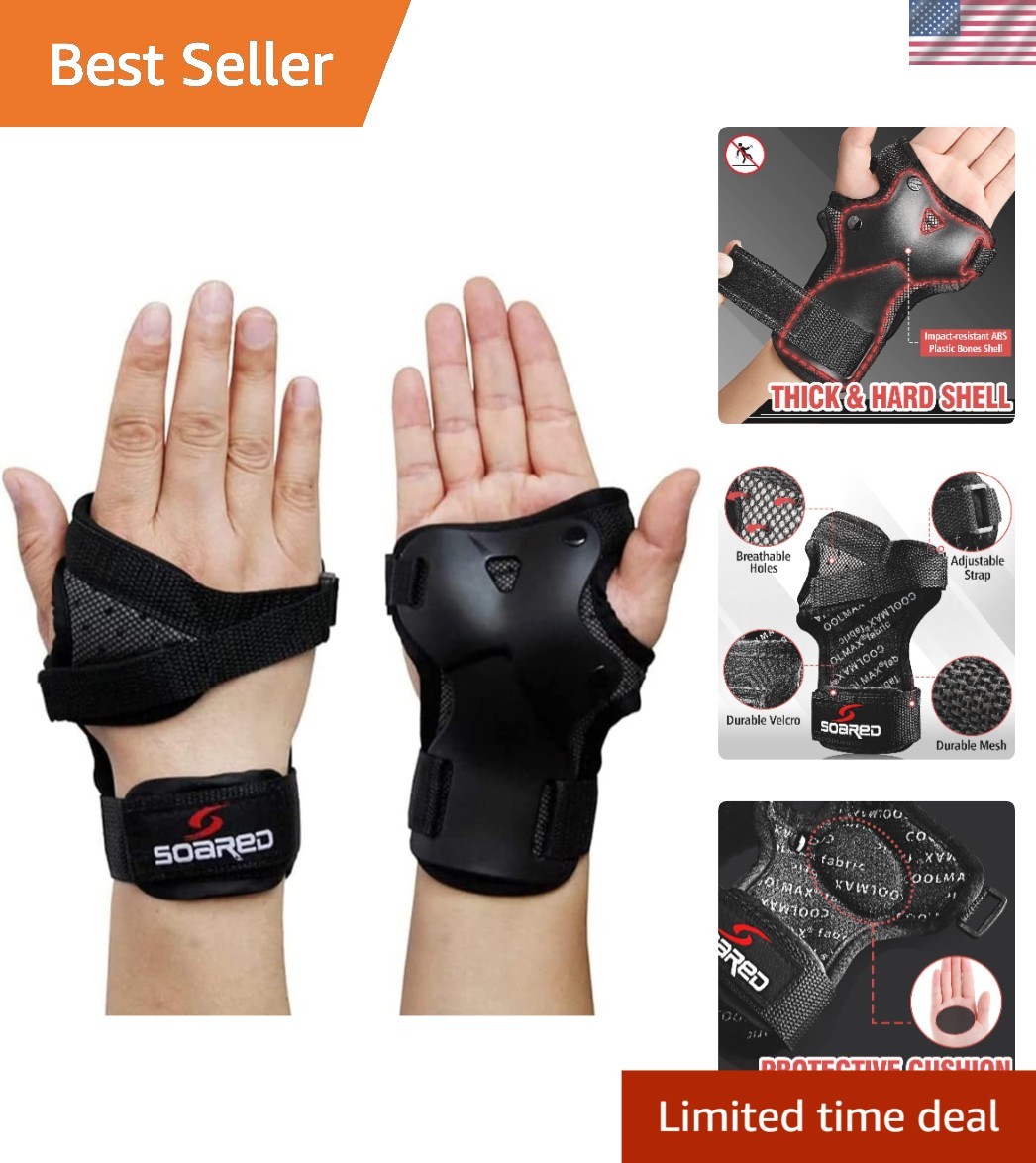 Wrist Guard Protective Gear Wrist Brace Impact Sport Wrist Support for Skatin…