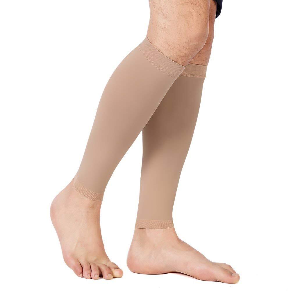 ® Calf Compression Sleeve for Men & Women 1 Pair Footless Compression Socks 2…