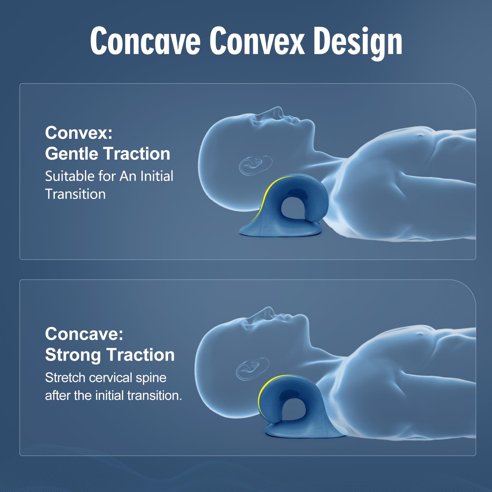 ComfortLife Neck Stretcher for Pain Relief, Neck and Shoulder Relaxer Cervica…