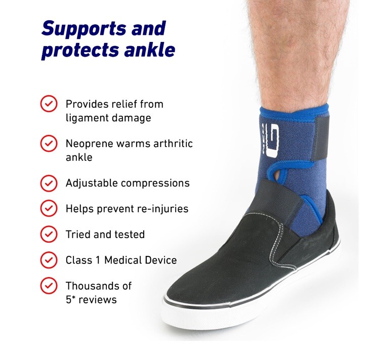 (2 CT) Neo G Ankle Support, Universal Size 887-V Opened Boxes / NEW / See Photo