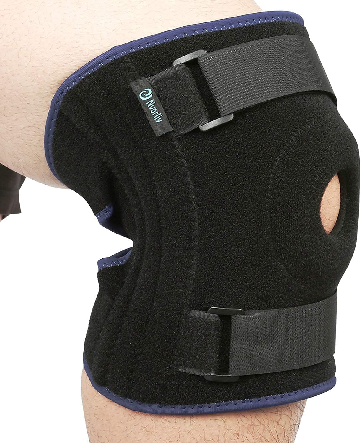 Rodillera Externa De Talla Grande Soporte Envolvente Laterales Alivio Compresion