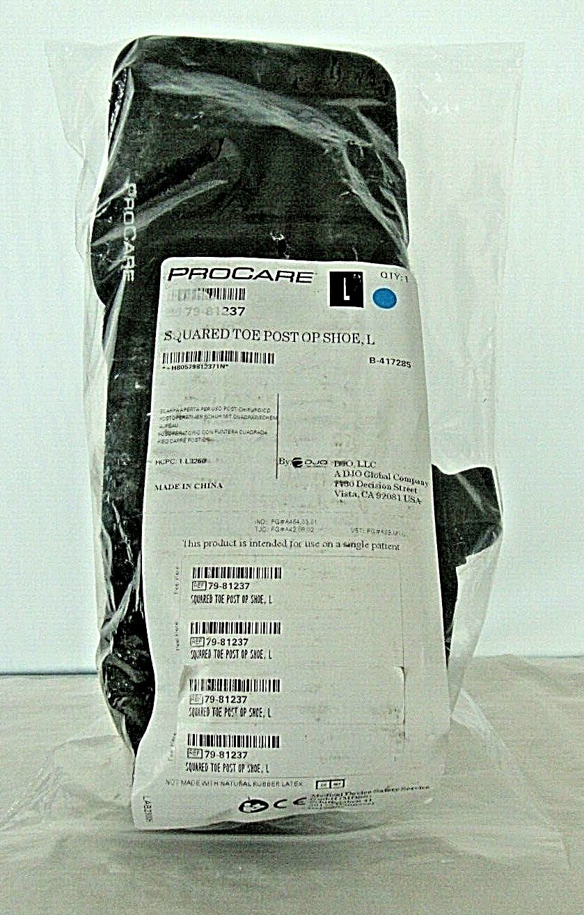 ProCare Squared Toe Post-Op Shoe 79-81237/Large (9.5 – 12)