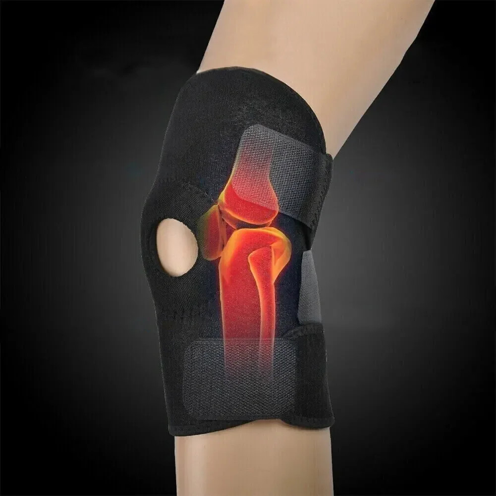 Knee Brace Knee Pain Relief Support Brace with Side Stabilizers with Adjustable