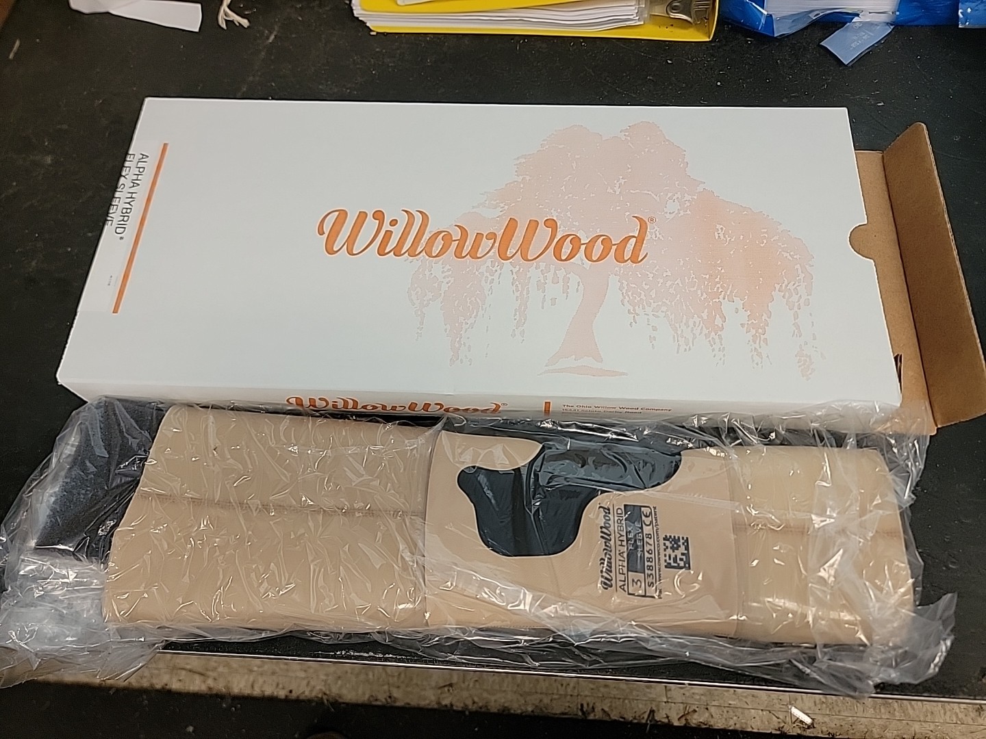 Willowwood Alpha Hybrid Flex Sleeve, Buff, Size 3